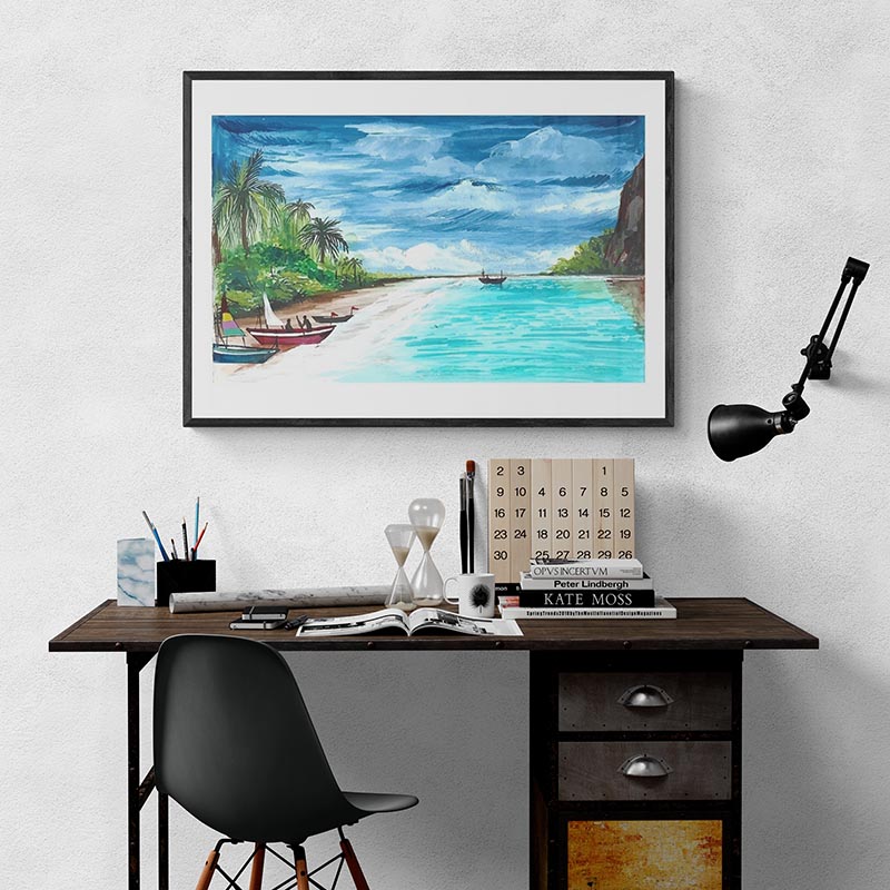 Art Print Four - Image 3